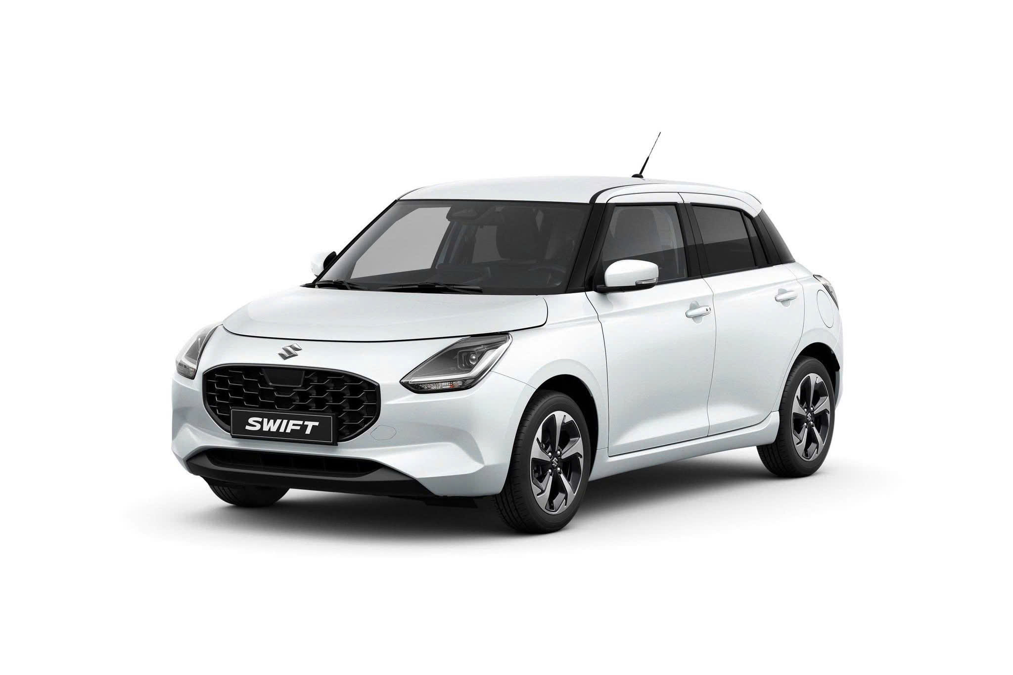 suzuki swift màu trắng